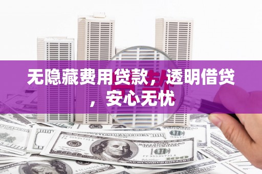 库车无隐藏费用贷款，透明借贷，安心无忧