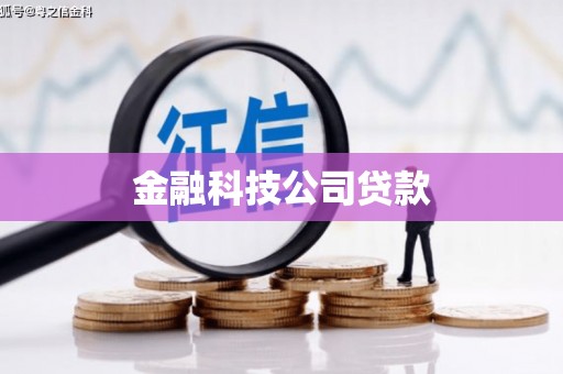 库车金融科技公司贷款