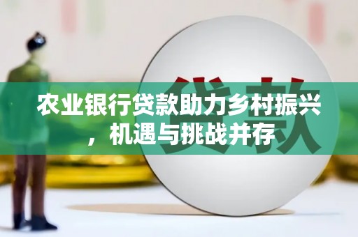库车农业银行贷款助力乡村振兴，机遇与挑战并存