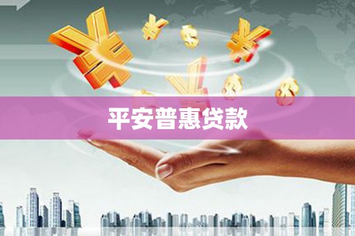 库车平安普惠贷款