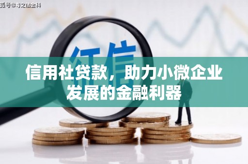 库车信用社贷款，助力小微企业发展的金融利器