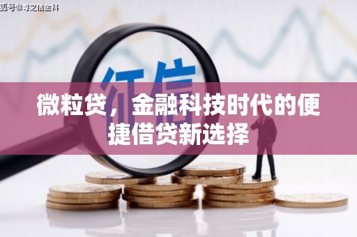 库车微粒贷，金融科技时代的便捷借贷新选择
